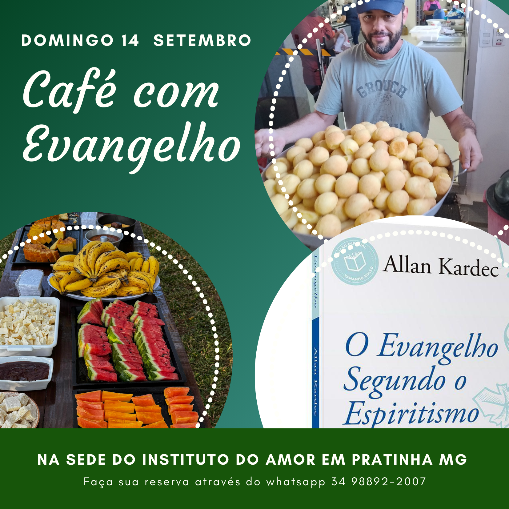 CAFÉ COM EVANGELHO 14 DE SETEMBRO 2025