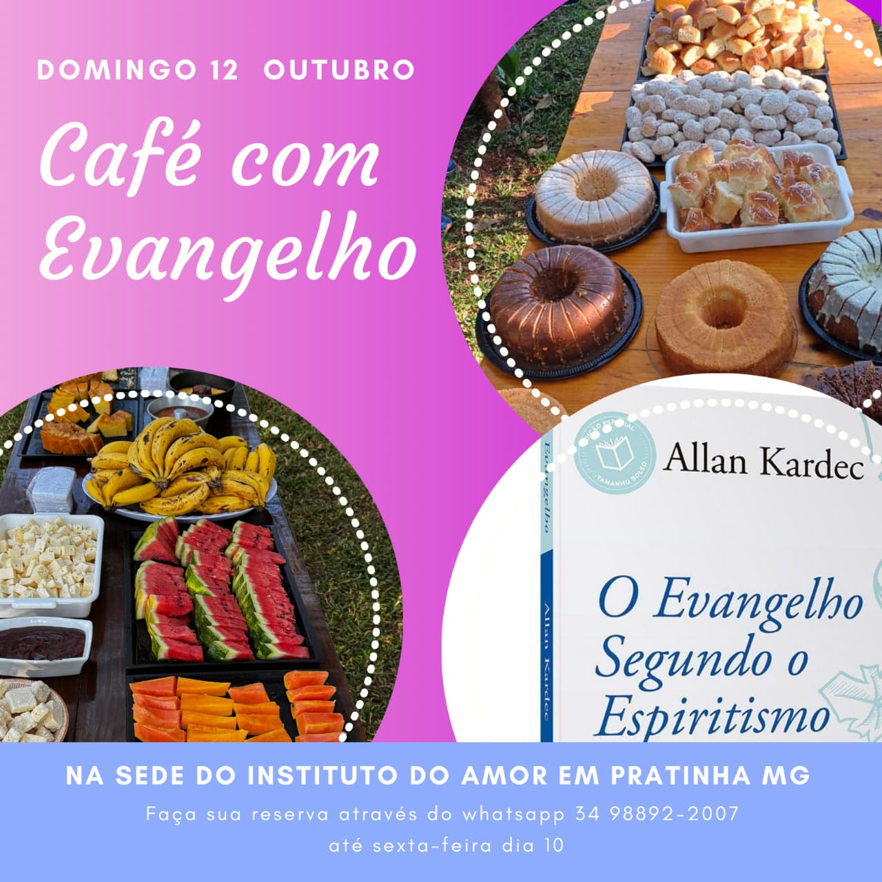CAFÉ COM EVANGELHO 12 DE OUTUBRO DE 2025
