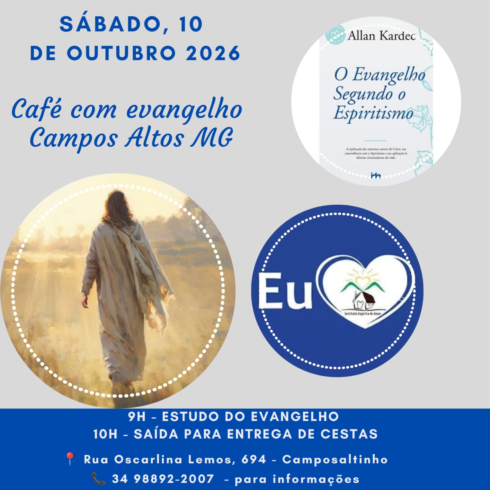 CAFÉ COM EVANGELHO EM CAMPOS ALTOS 10/10/2026