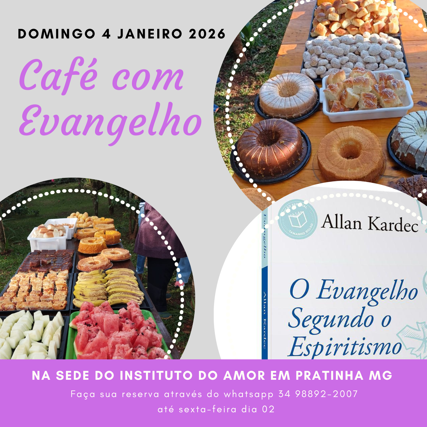CAFÉ COM EVANGELHO - 4 JANEIRO 2026