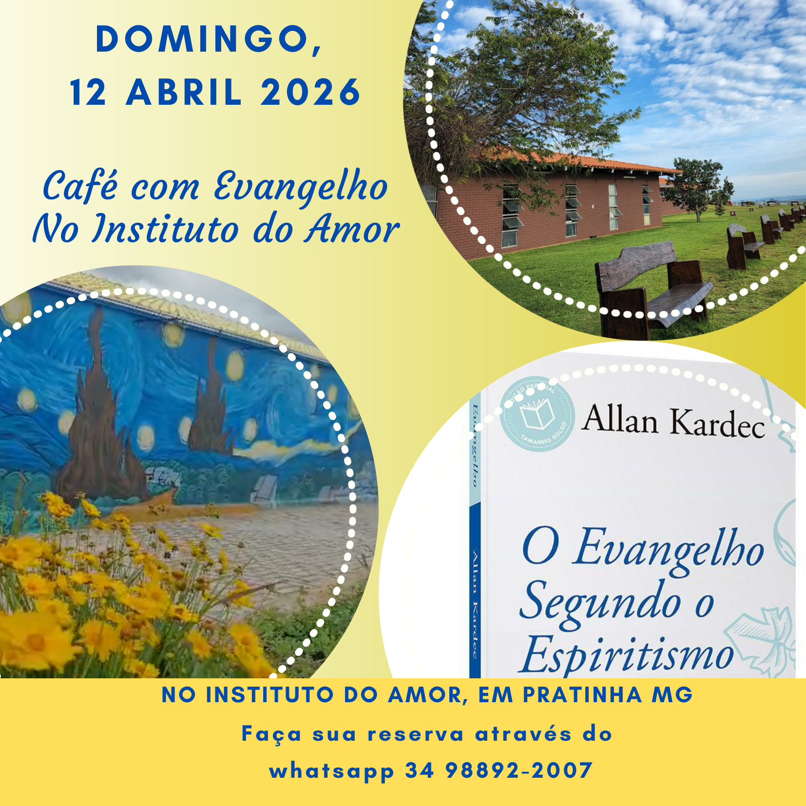 CAFÉ COM EVANGELHO - INSTITUTO DO AMOR
