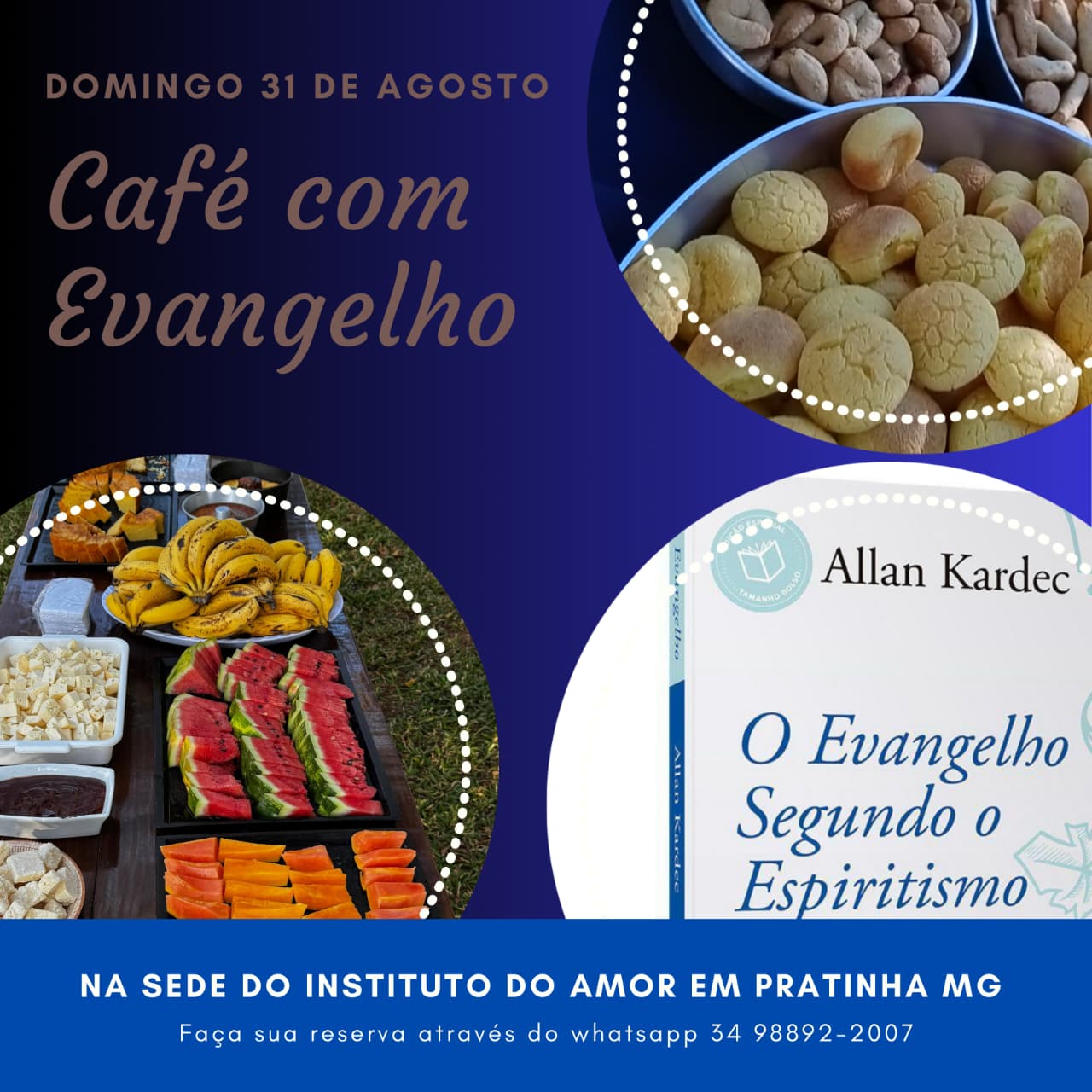 CAFÉ COM EVANGELHO 31 DE AGOSTO 