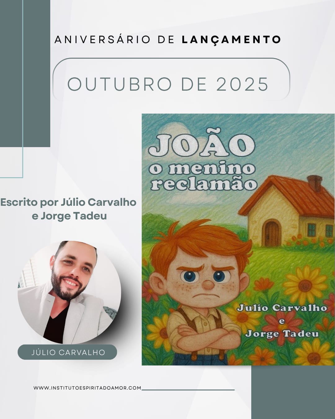 ANIVERSÁRIO DE 1 ANO DO LANÇAMENTO DE JOÃO O MENINO RECLAMÃO 