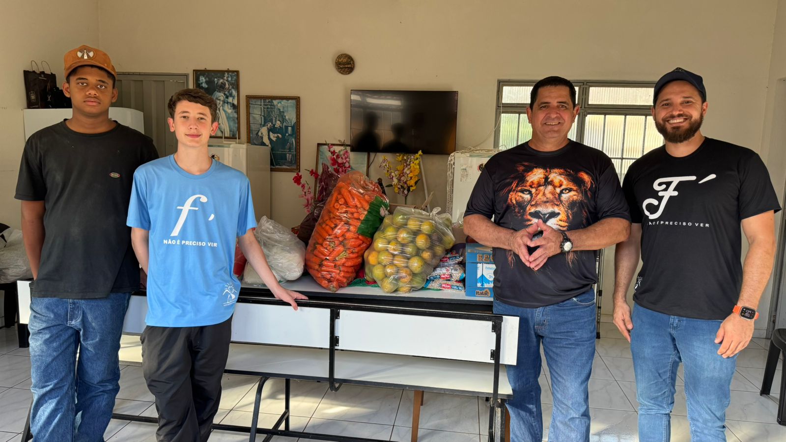 VISITA MENSAL AOS ABRIGOS DE IDOSOS