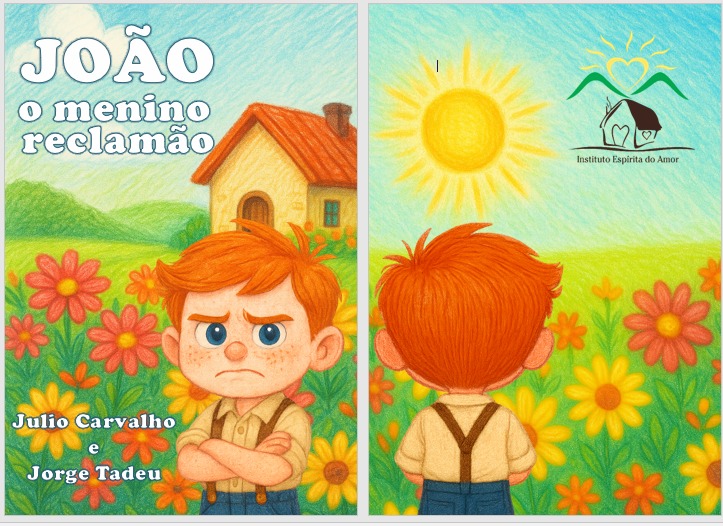 LANÇAMENTO LIVRO INFANTIL - JOÃO O MENINO RECLAMÃO
