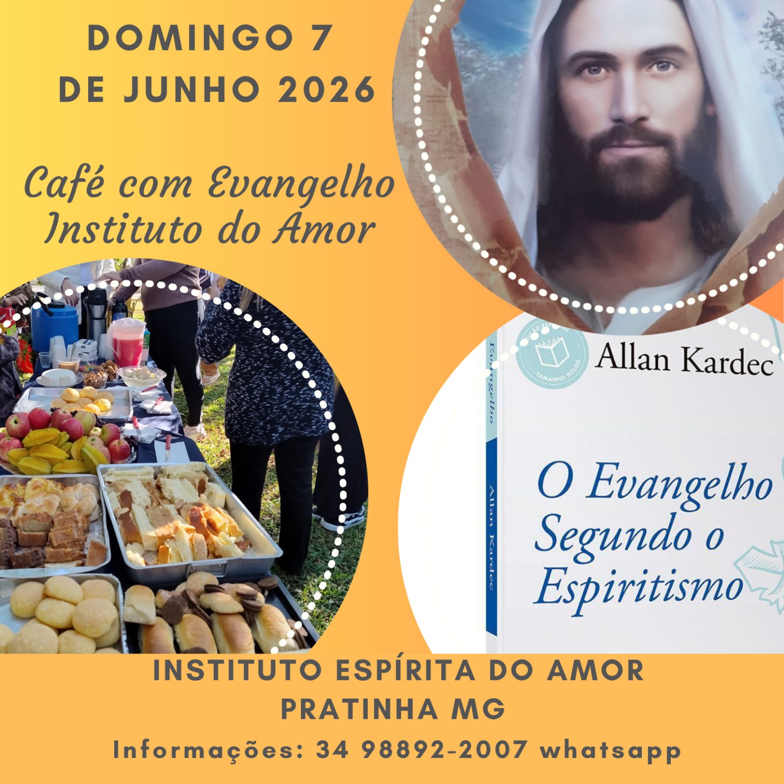 CAFÉ COM EVANGELHO - 7 DE JUNHO